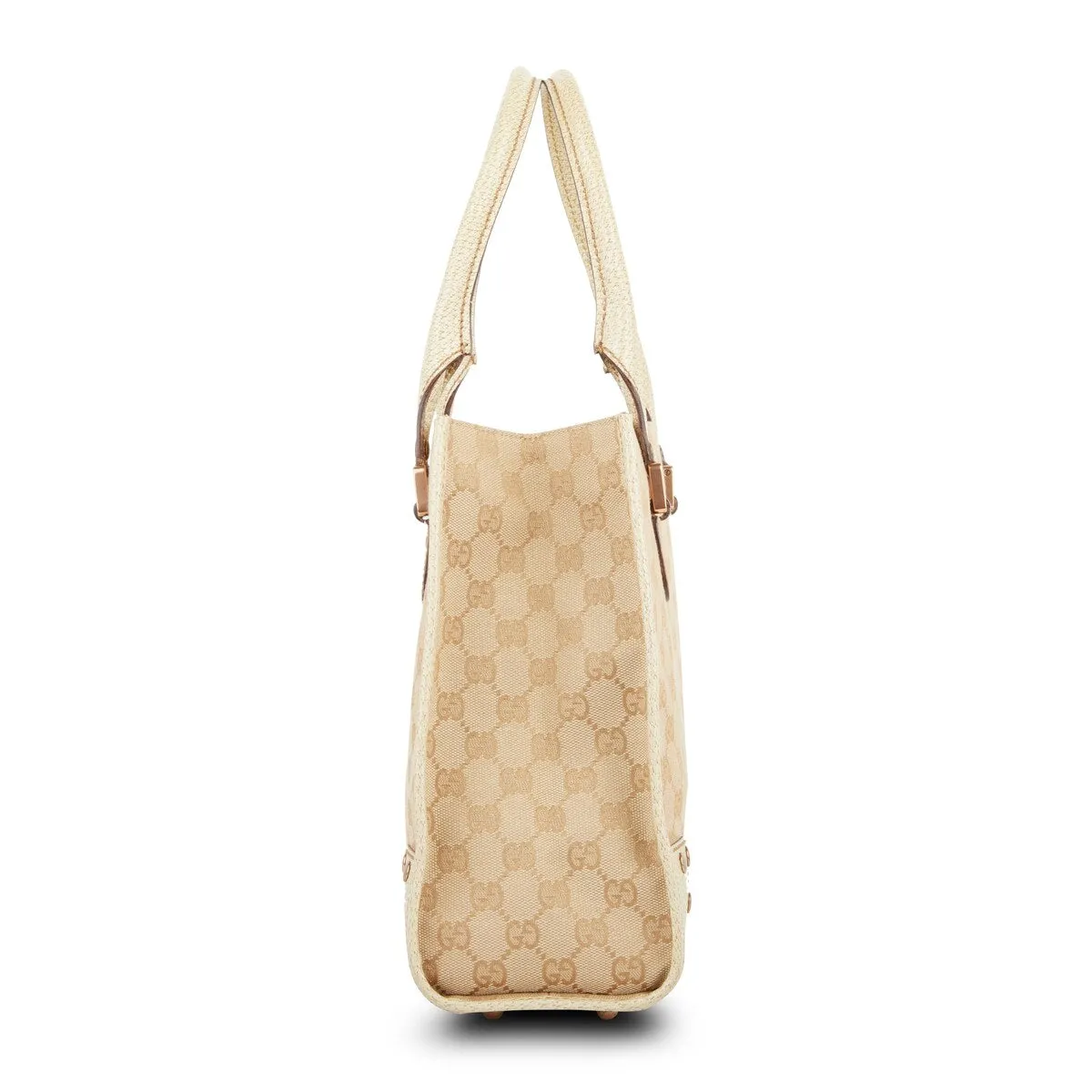 Gucci Studded Tote Bag GG Canvas (Pre-Owned) - One Size sold by Zulily product image thumbnail 2