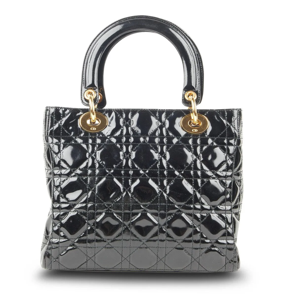 Dior Lady Dior GHW No Strap Large Cannage (Pre-Owned) - Medium sold by Zulily product image thumbnail 3