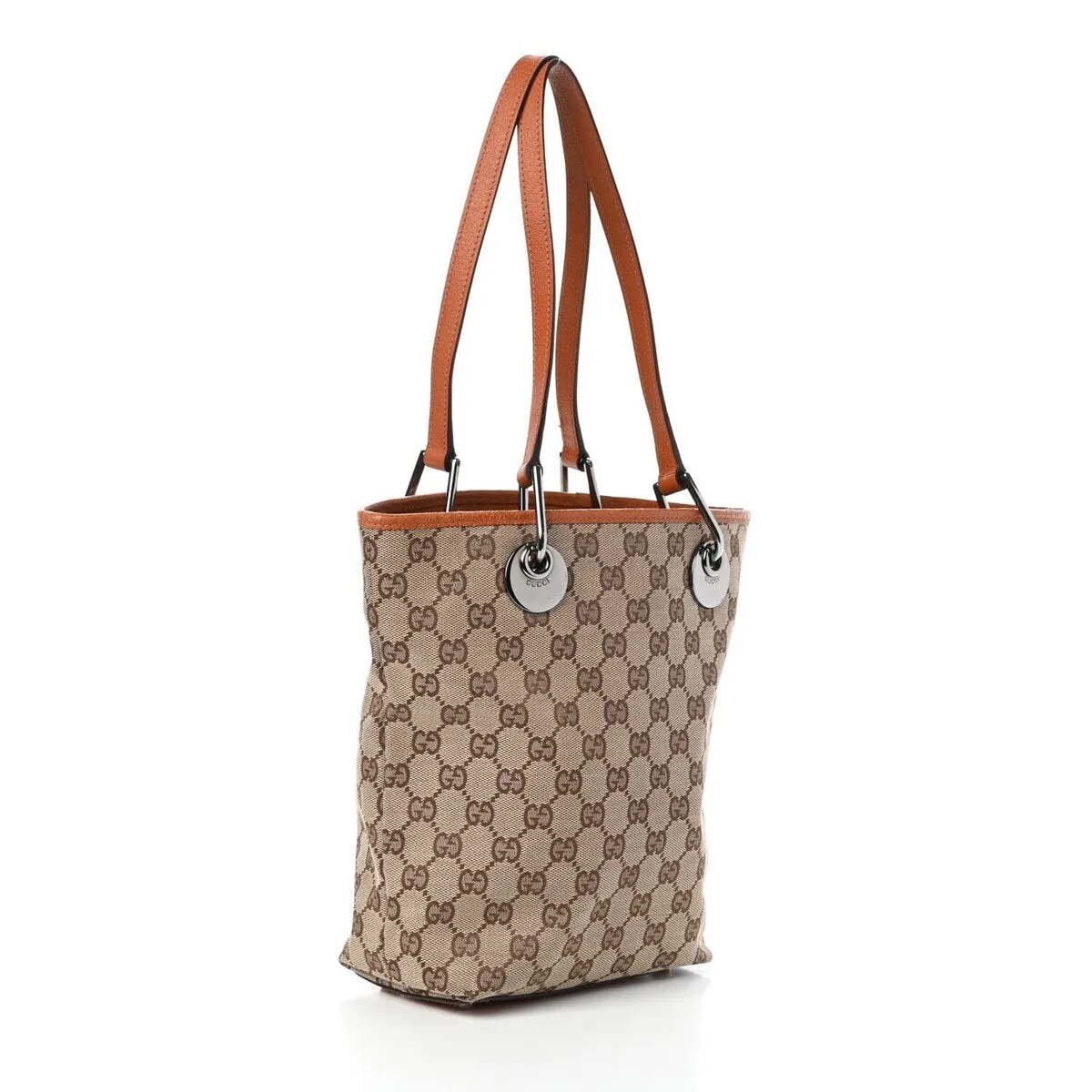 Gucci Eclipse Tote Bag GG Canvas (Pre-Owned) - One Size sold by Zulily product image thumbnail 3