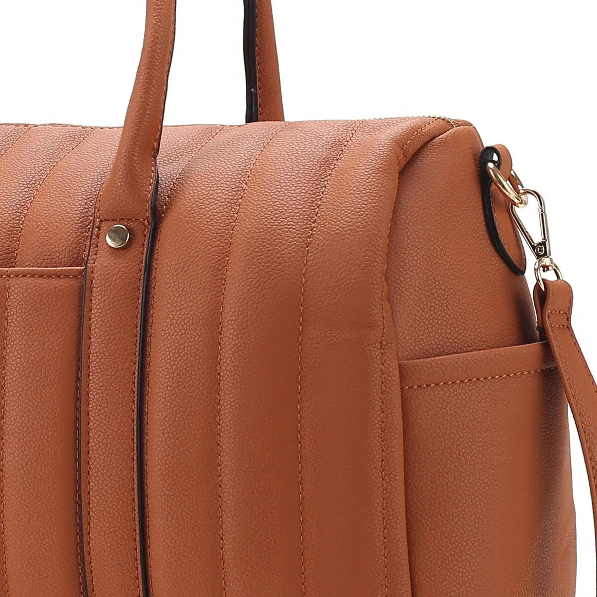 Mkfcollection Luana Weekender Bag Vegan Leather Designer Handbag sold by Zulily product image thumbnail 5