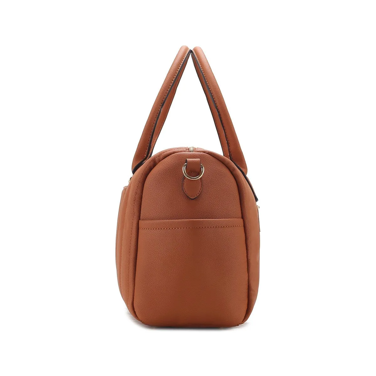Mkfcollection Luana Weekender Bag Vegan Leather Designer Handbag sold by Zulily product image thumbnail 4