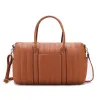 Mkfcollection Luana Weekender Bag Vegan Leather Designer Handbag sold by Zulily