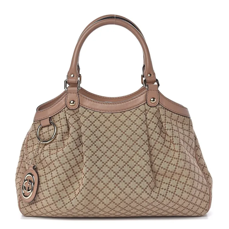 Gucci Sukey Tote Bag GG Canvas (Pre-Owned) - Medium sold by Zulily
