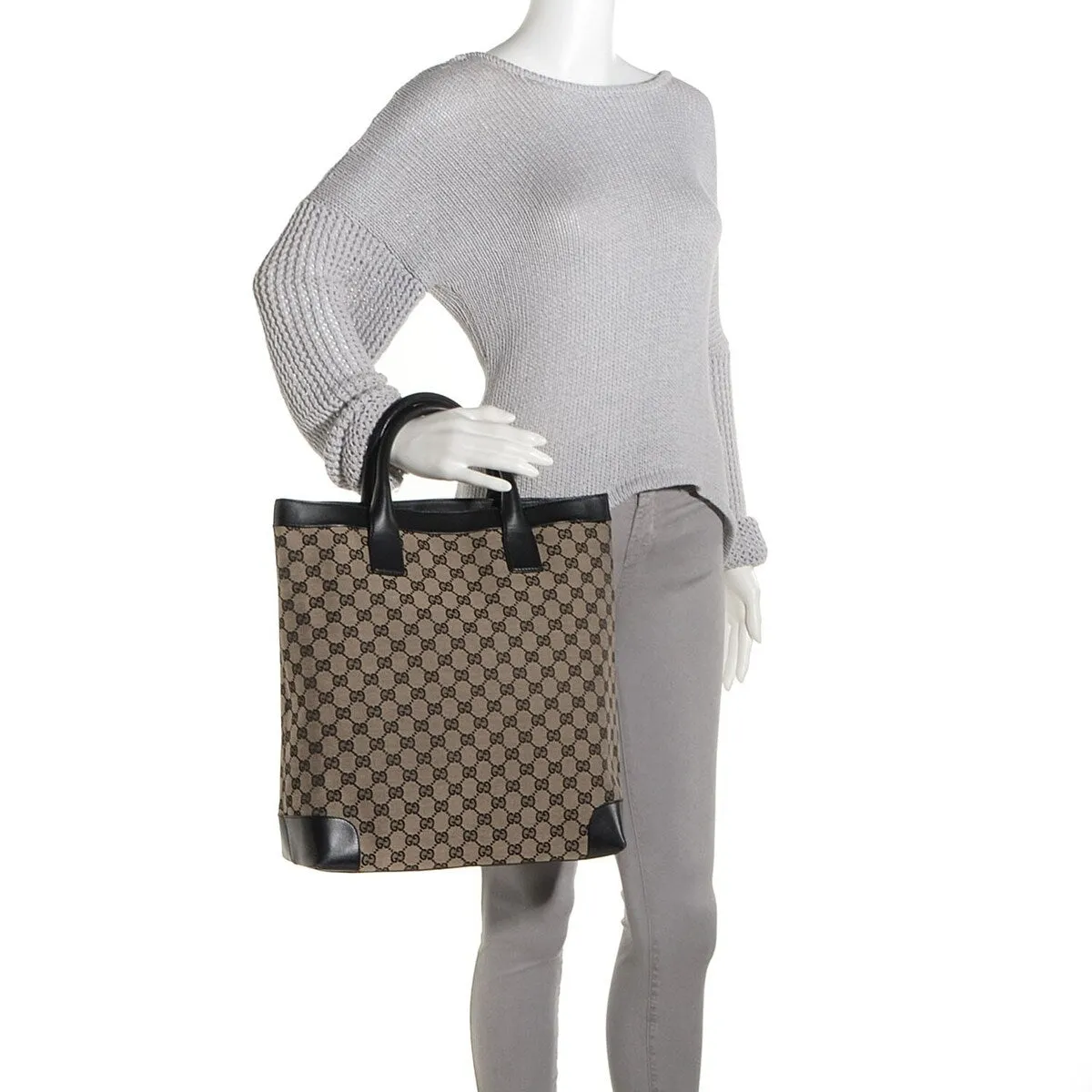 Gucci Tote Bag GG Canvas (Pre-Owned) - One Size sold by Zulily product image thumbnail 2