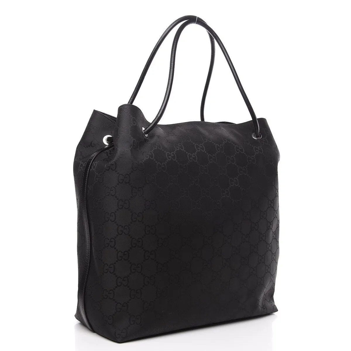 Gucci Braided Handle Tote Bag GG Canvas (Pre-Owned) - One Size sold by Zulily product image thumbnail 2