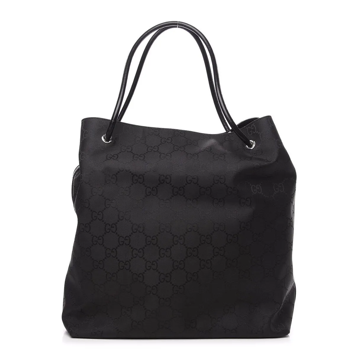 Gucci Braided Handle Tote Bag GG Canvas (Pre-Owned) - One Size sold by Zulily