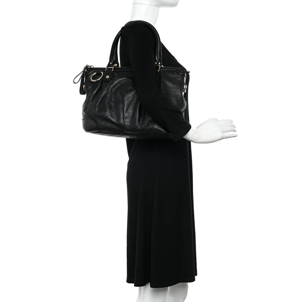 Gucci Sukey Two-Way Tote Bag Guccissima (Pre-Owned) - One Size sold by Zulily product image thumbnail 2