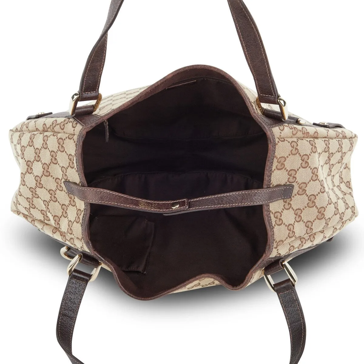 Gucci Abbey Tote Bag GG Canvas (Pre-Owned) - One Size sold by Zulily product image thumbnail 4