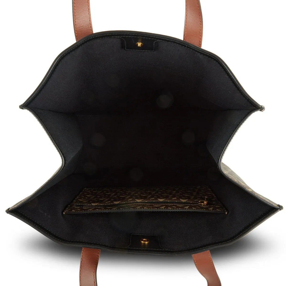 Burberry TB North South Tote Bag TB Canvas (Pre-Owned) - One Size sold by Zulily product image thumbnail 4