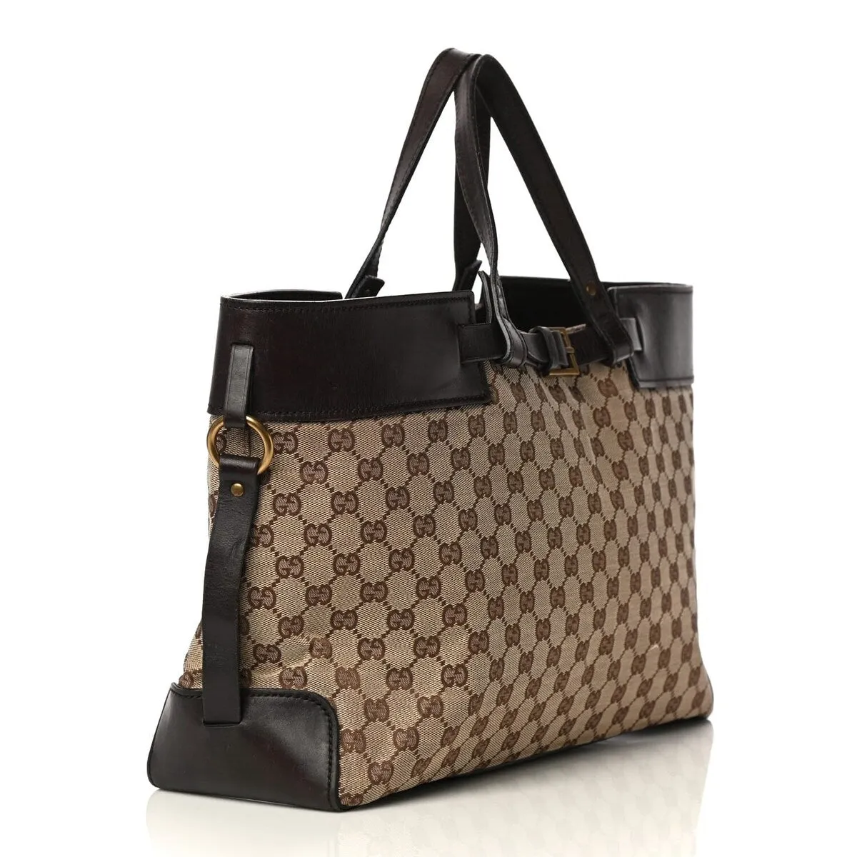 Gucci Tote Bag GG Canvas (Pre-Owned) - One Size sold by Zulily product image thumbnail 3
