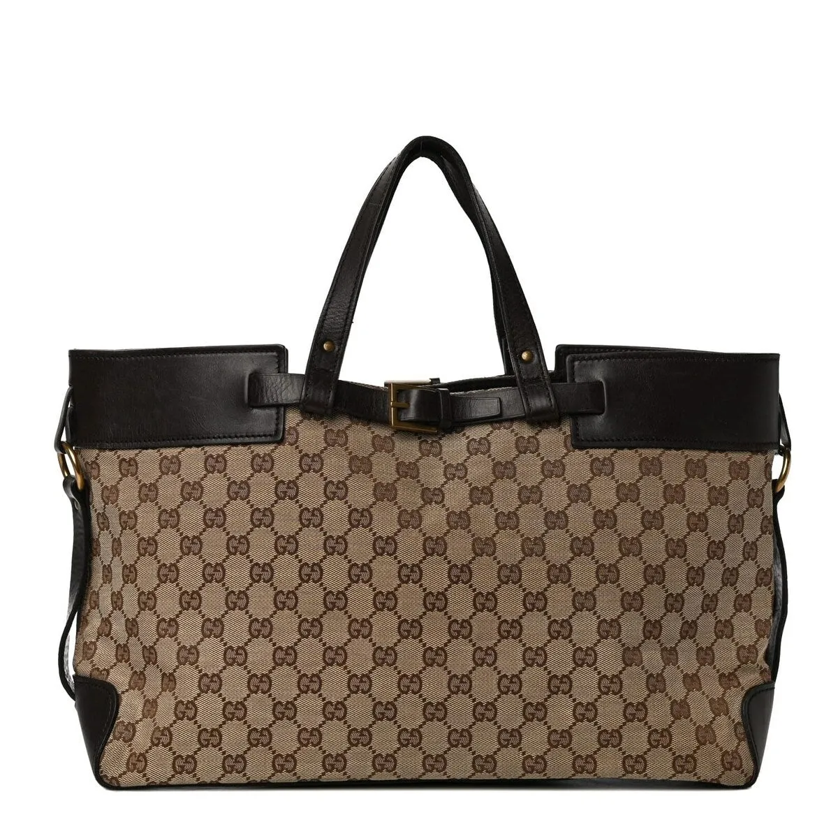 Gucci Tote Bag GG Canvas (Pre-Owned) - One Size sold by Zulily