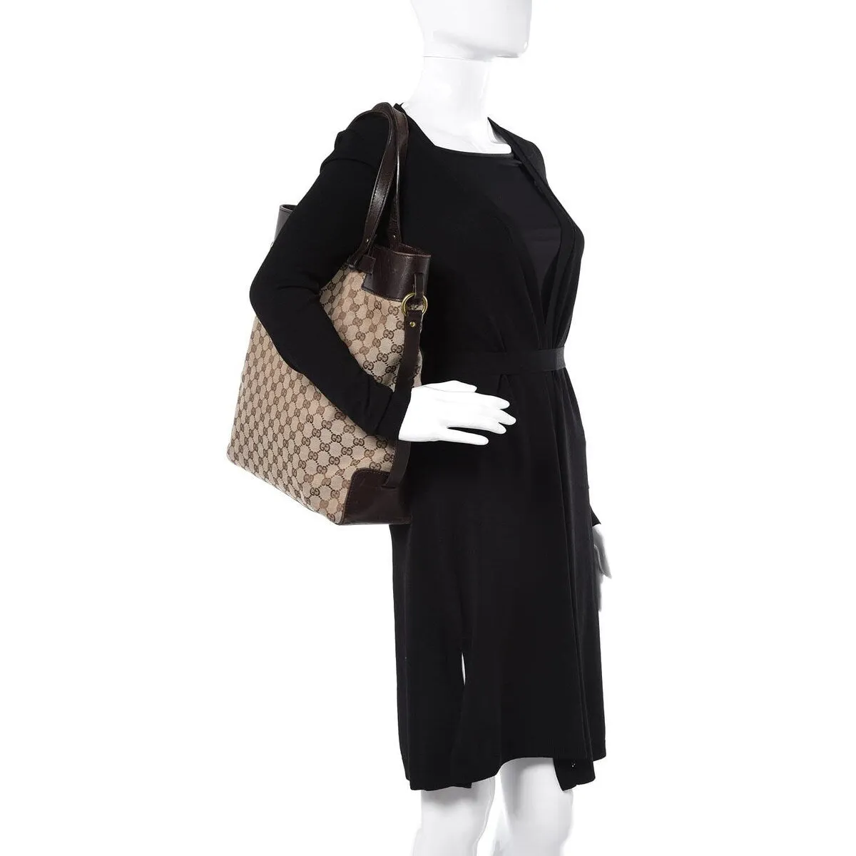 Gucci Tote Bag GG Canvas (Pre-Owned) - One Size sold by Zulily product image thumbnail 2