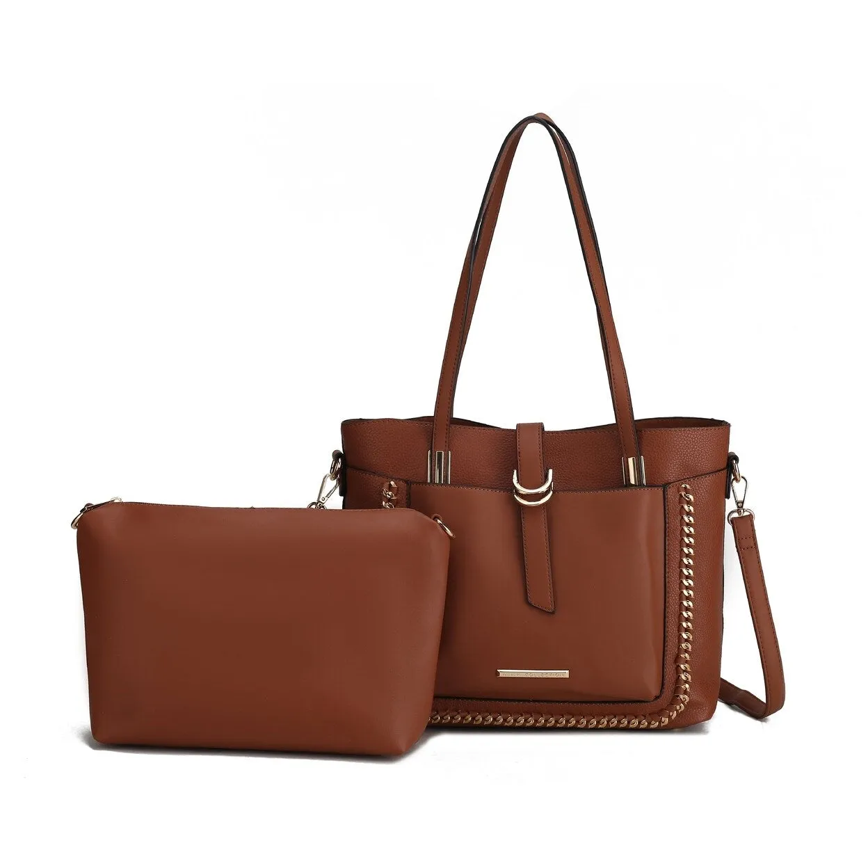 Mkfcollection Raya Shoulder Bag And Set Vegan Leather Designer Handbag sold by Zulily product image thumbnail 4