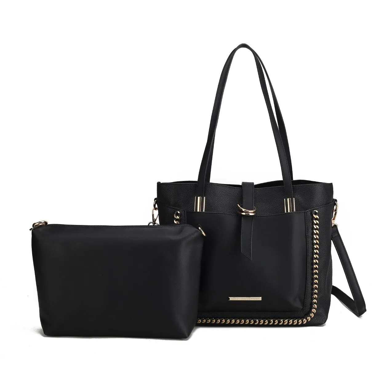 Mkfcollection Raya Shoulder Bag And Set Vegan Leather Designer Handbag sold by Zulily product image thumbnail 5