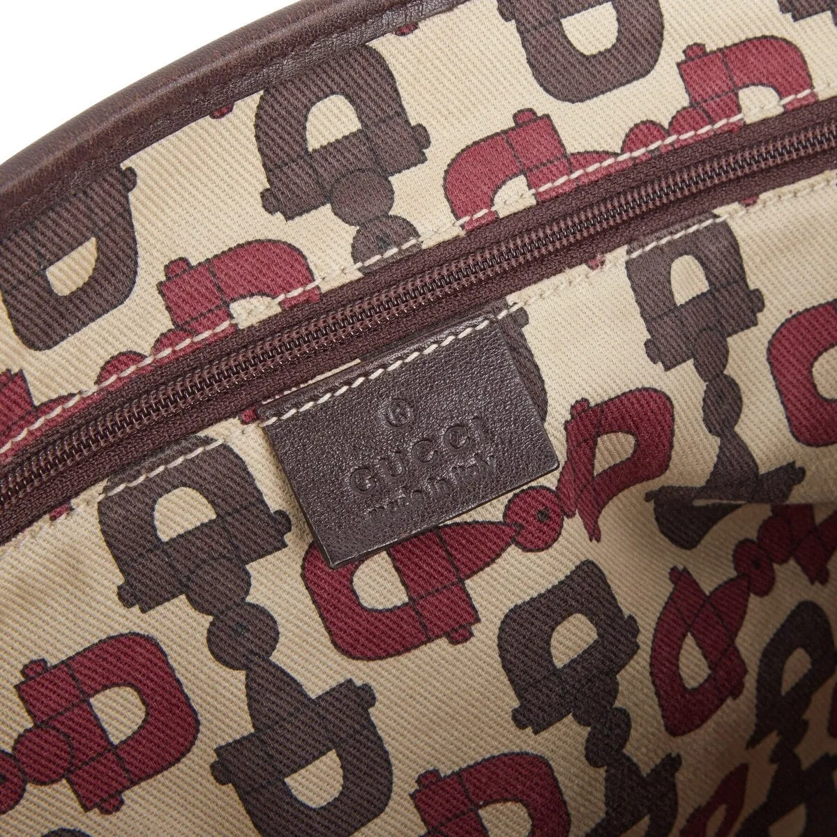 Gucci Princy Tote Bag Guccissima (Pre-Owned) - One Size sold by Zulily product image thumbnail 5