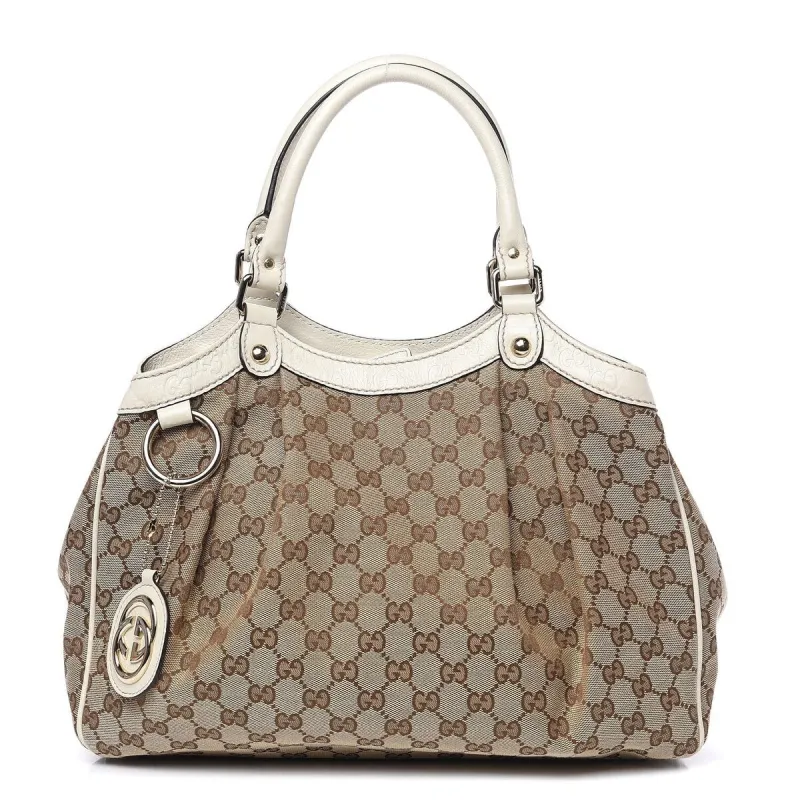 Gucci Sukey Handbag GG Canvas (Pre-Owned) - One Size sold by Zulily
