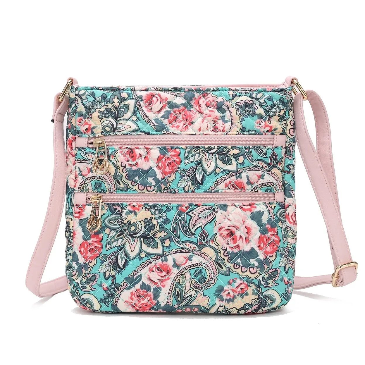 Mkfcollection Lainey Floral Shoulder Bag Vegan Leather Designer Handbag sold by Zulily product image thumbnail 2