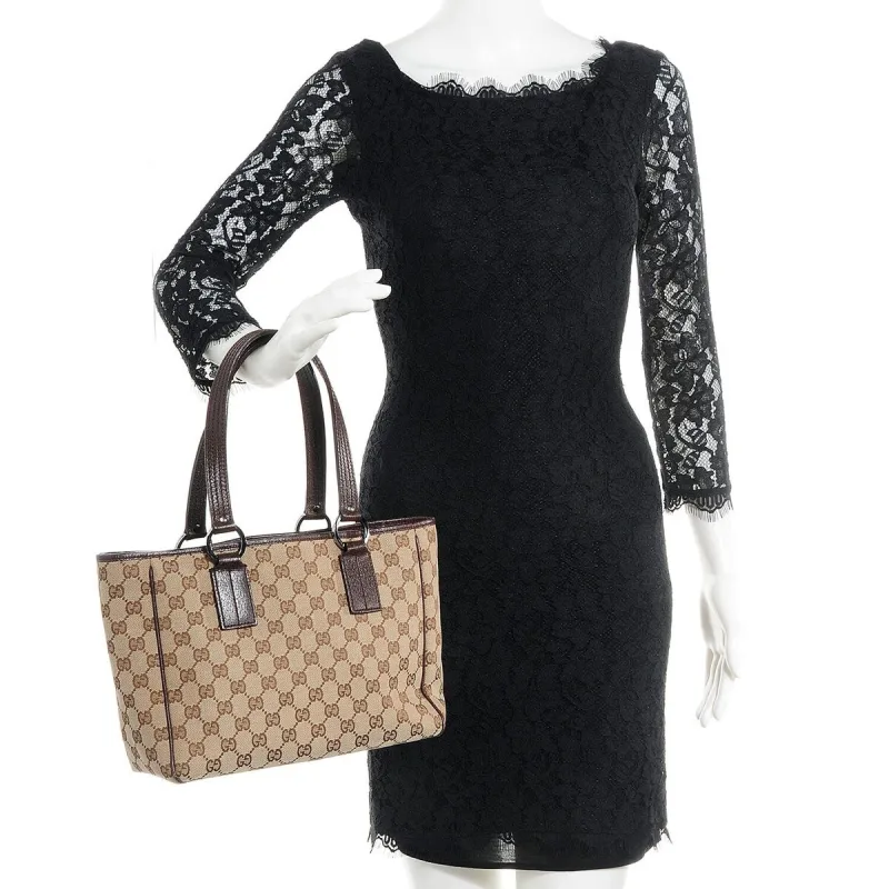 Gucci Tote Bag GG Canvas (Pre-Owned) - One Size sold by Zulily