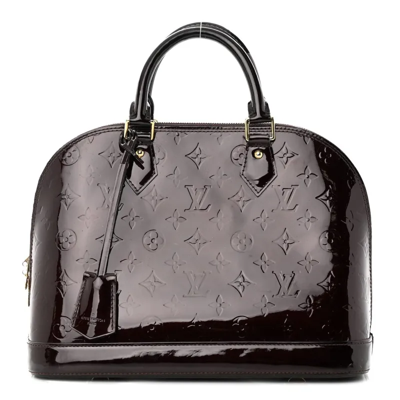 Louis Vuitton Vernis Alma BB Magenta (Pre-Owned) - PM sold by Zulily