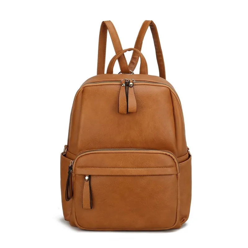 Mkfcollection Yolane Convertible Backpack Vegan Leather Designer Handbag sold by Zulily