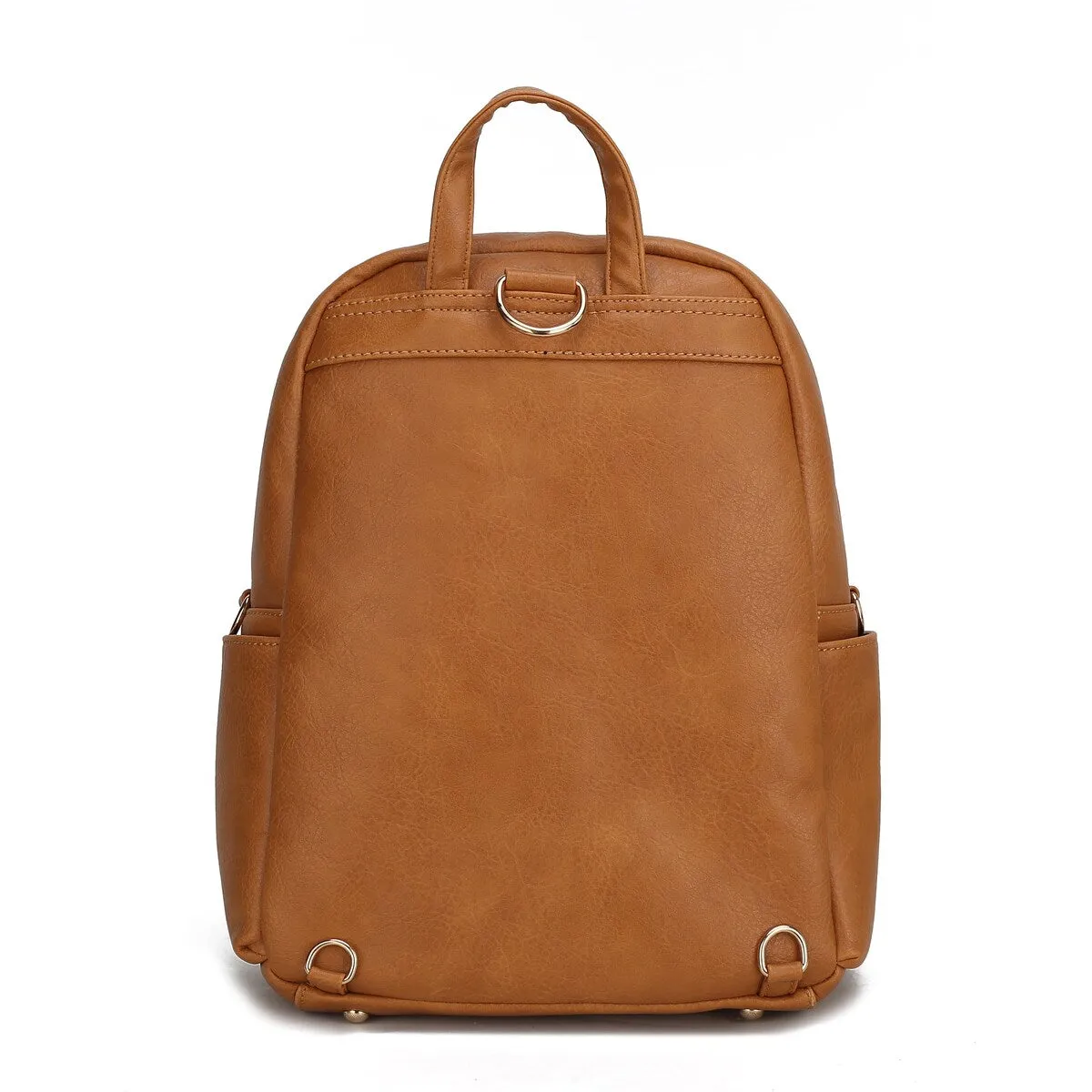 Mkfcollection Yolane Convertible Backpack Vegan Leather Designer Handbag sold by Zulily product image thumbnail 3