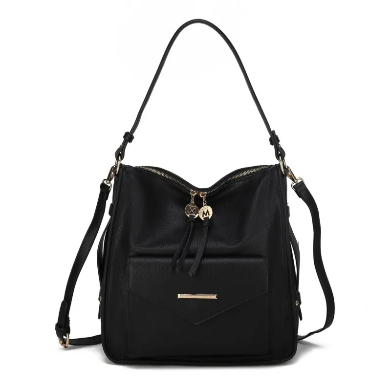 Mkfcollection Vanya Shoulder Bag Vegan Leather Designer Handbag sold by Zulily