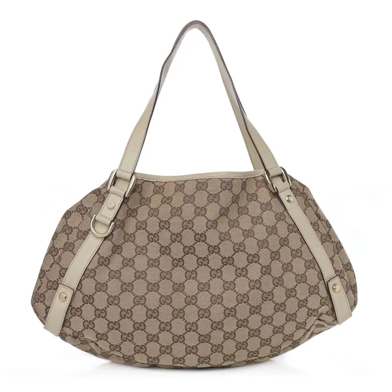 Gucci Abbey Shoulder Bag GG Canvas (Pre-Owned) - One Size sold by Zulily