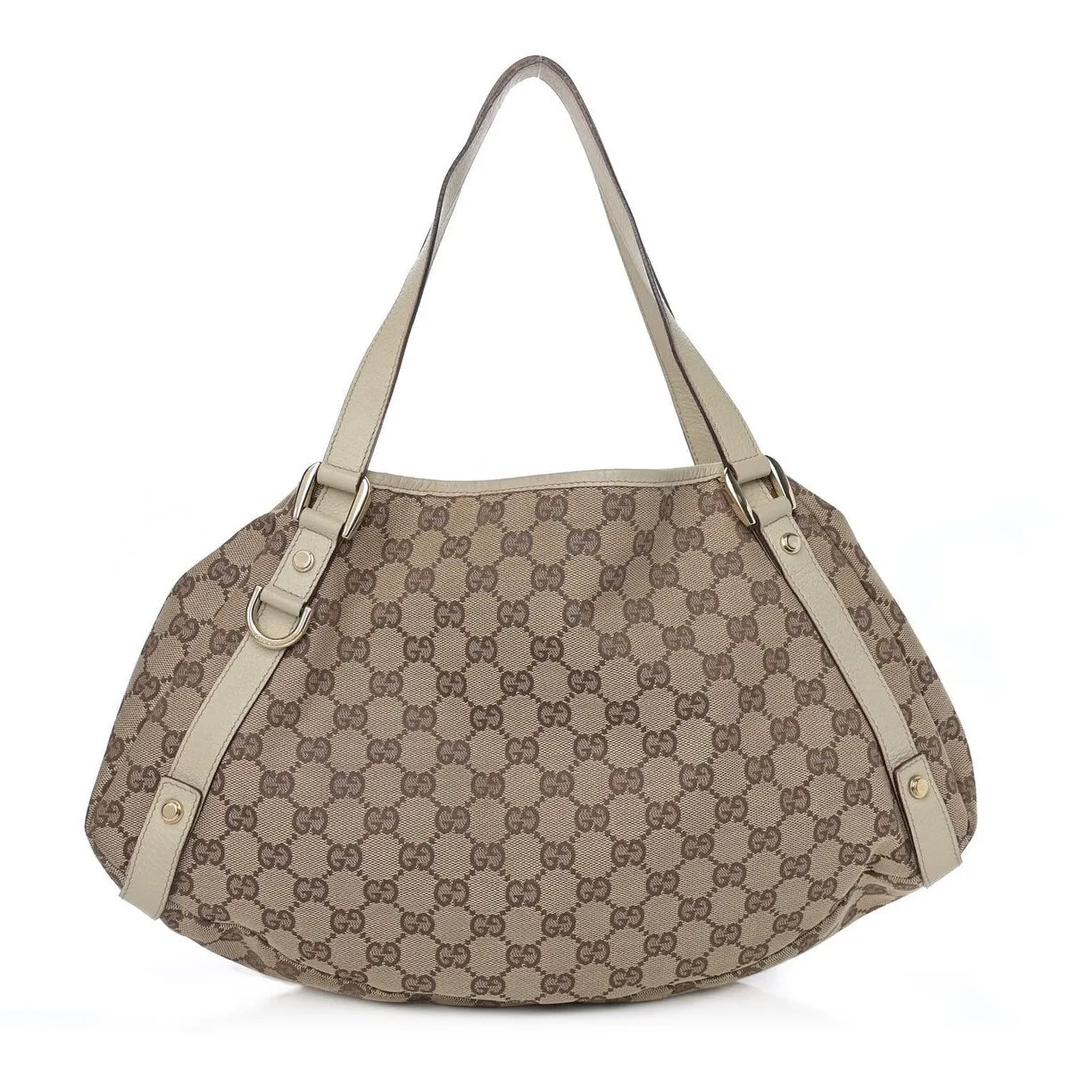 Gucci Abbey Shoulder Bag GG Canvas (Pre-Owned) - One Size sold by Zulily
