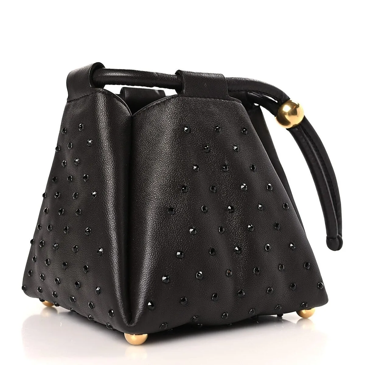 Bottega Veneta Strass Pyramid Bag (Pre-Owned) - One Size sold by Zulily product image thumbnail 3