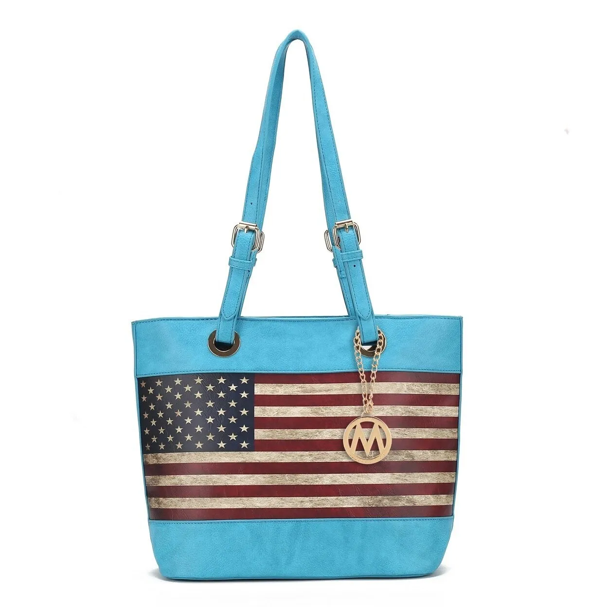 Mkfcollection Vera Tote Bag Vegan Leather Designer Handbag sold by Zulily