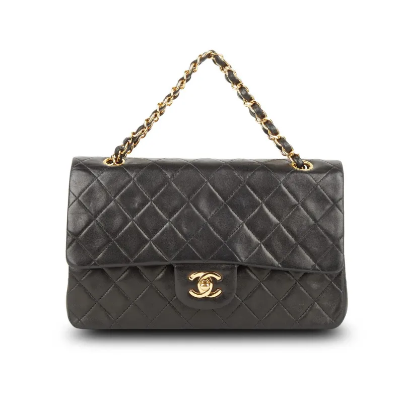 Chanel Classic Double Flap GHW Medium Lambskin (Pre-Owned) sold by Zulily
