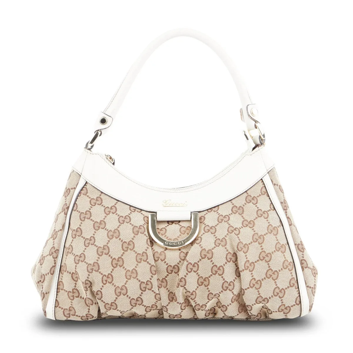 Gucci Abbey Shoulder Bag GG Canvas (Pre-Owned) - One Size sold by Zulily