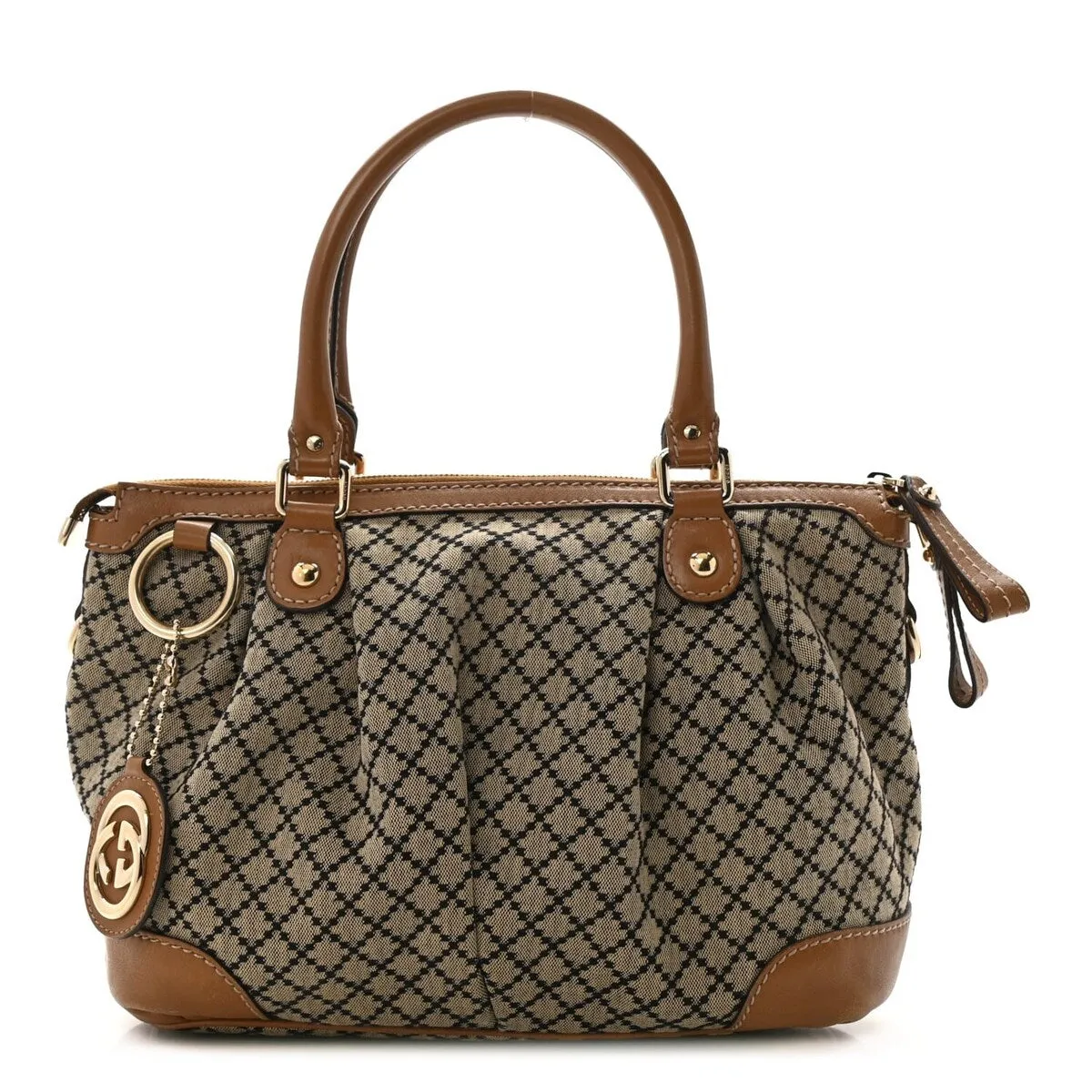 Gucci Sukey Top Handle Bag (Pre-Owned) - Medium sold by Zulily