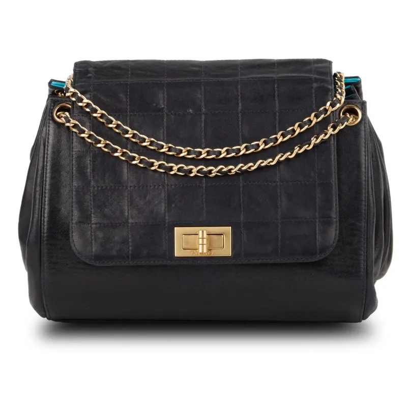 Chanel Mademoiselle Chocolate Bar Shoulder Bag Lambskin (Pre-Owned) - One Size sold by Zulily