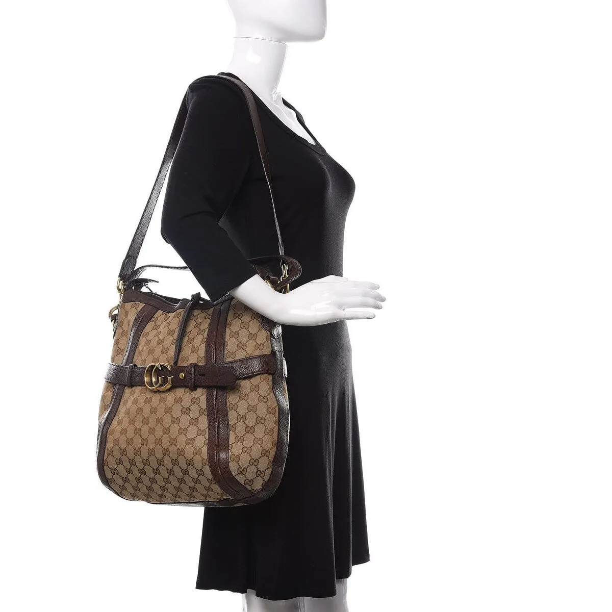 Gucci Running Hobo GG Canvas (Pre-Owned) - One Size sold by Zulily product image thumbnail 2