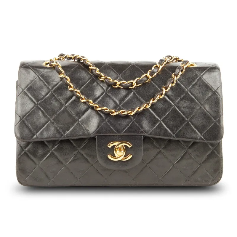 Chanel Classic Double Flap GHW Medium Lambskin (Pre-Owned) sold by Zulily