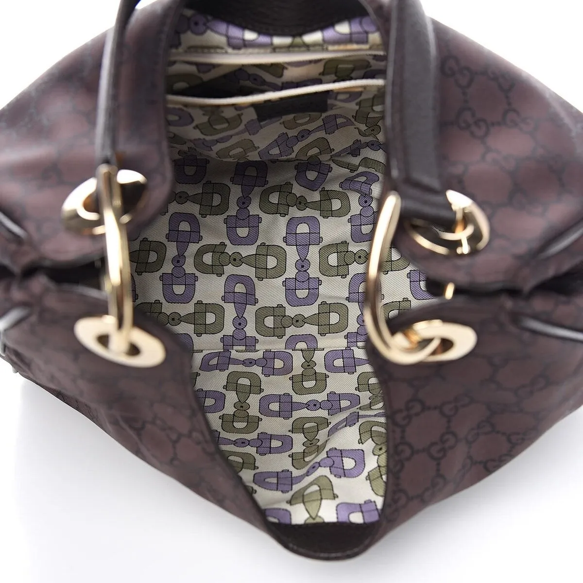 Gucci Hobo Bag 257265 GG Nylon (Pre-Owned) - One Size sold by Zulily product image thumbnail 5