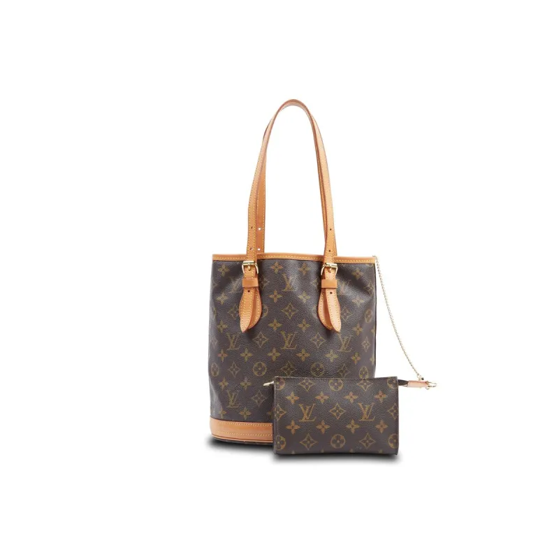 Louis Vuitton Bucket Bag PM Monogram (Pre-Owned) sold by Zulily