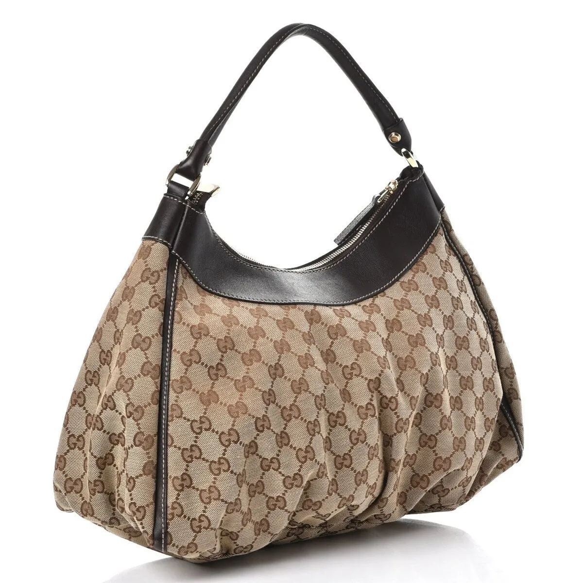 Gucci D-Gold Shoulder Bag GG Canvas (Pre-Owned) - One Size sold by Zulily product image thumbnail 3