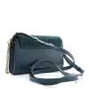 Chloe Suede Calfskin Medium Faye Shoulder Bag Silver Blue (Pre-Owned) - Small sold by Zulily