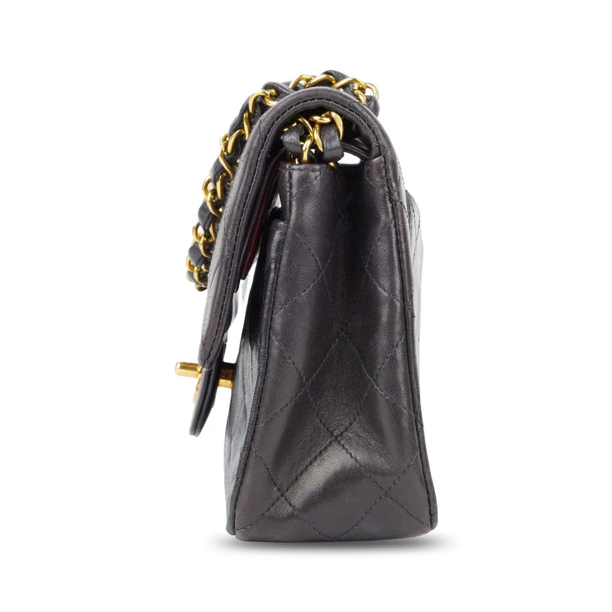 Chanel Classic Double Flap GHW Small Lambskin (Pre-Owned) sold by Zulily product image thumbnail 2