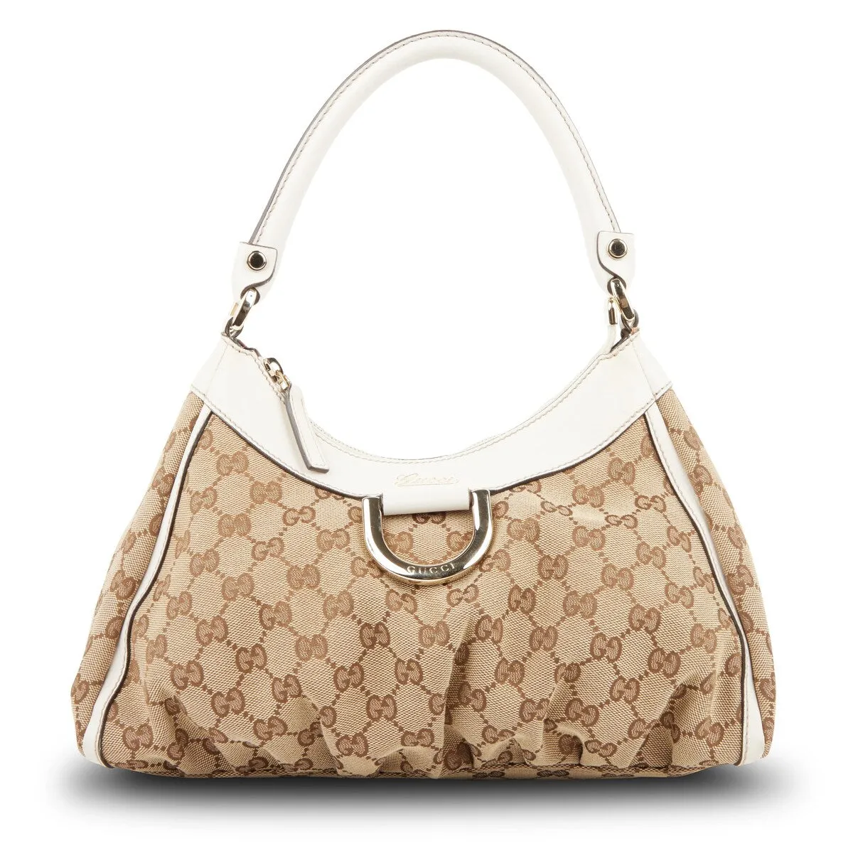 Gucci Abbey Hobo Bag GG Canvas (Pre-Owned) - One Size sold by Zulily