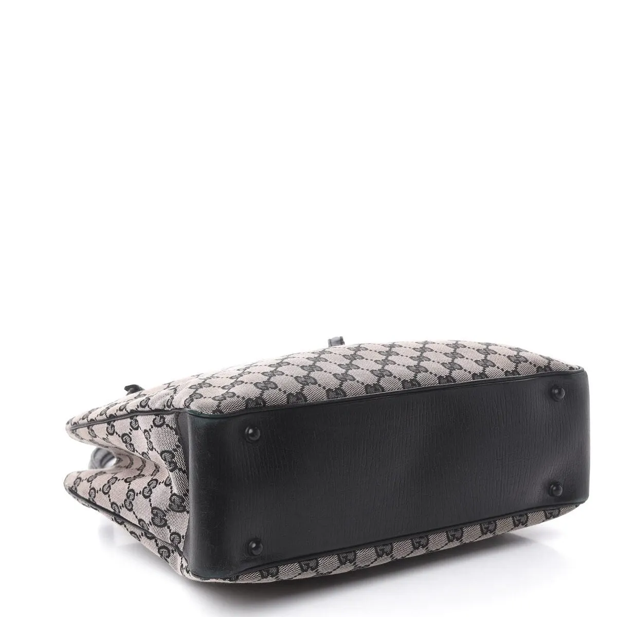 Gucci Bamboo Tote Bag GG Canvas (Pre-Owned) - One Size sold by Zulily product image thumbnail 4