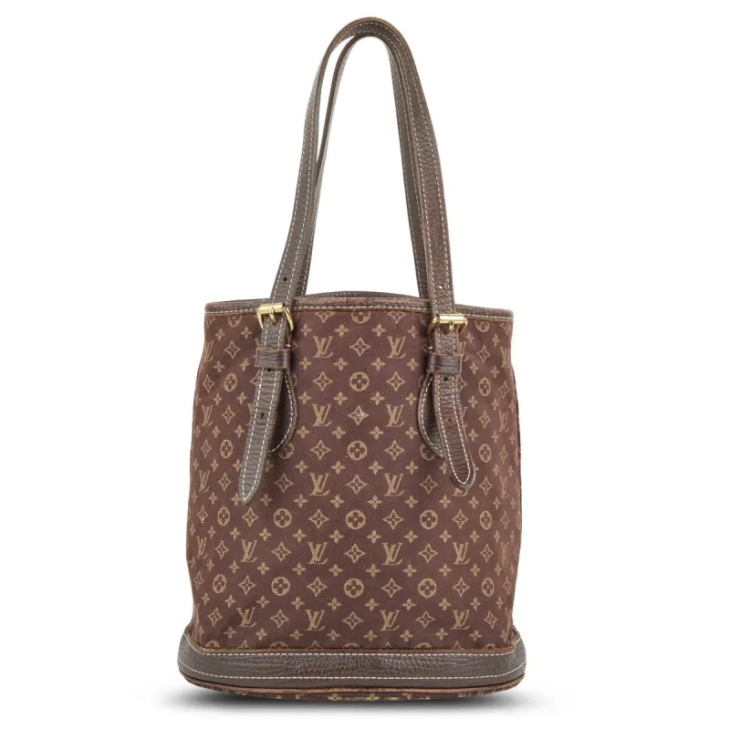 Louis Vuitton Petit Bucket Monogram Mini Lin (Pre-Owned) - One Size sold by Zulily