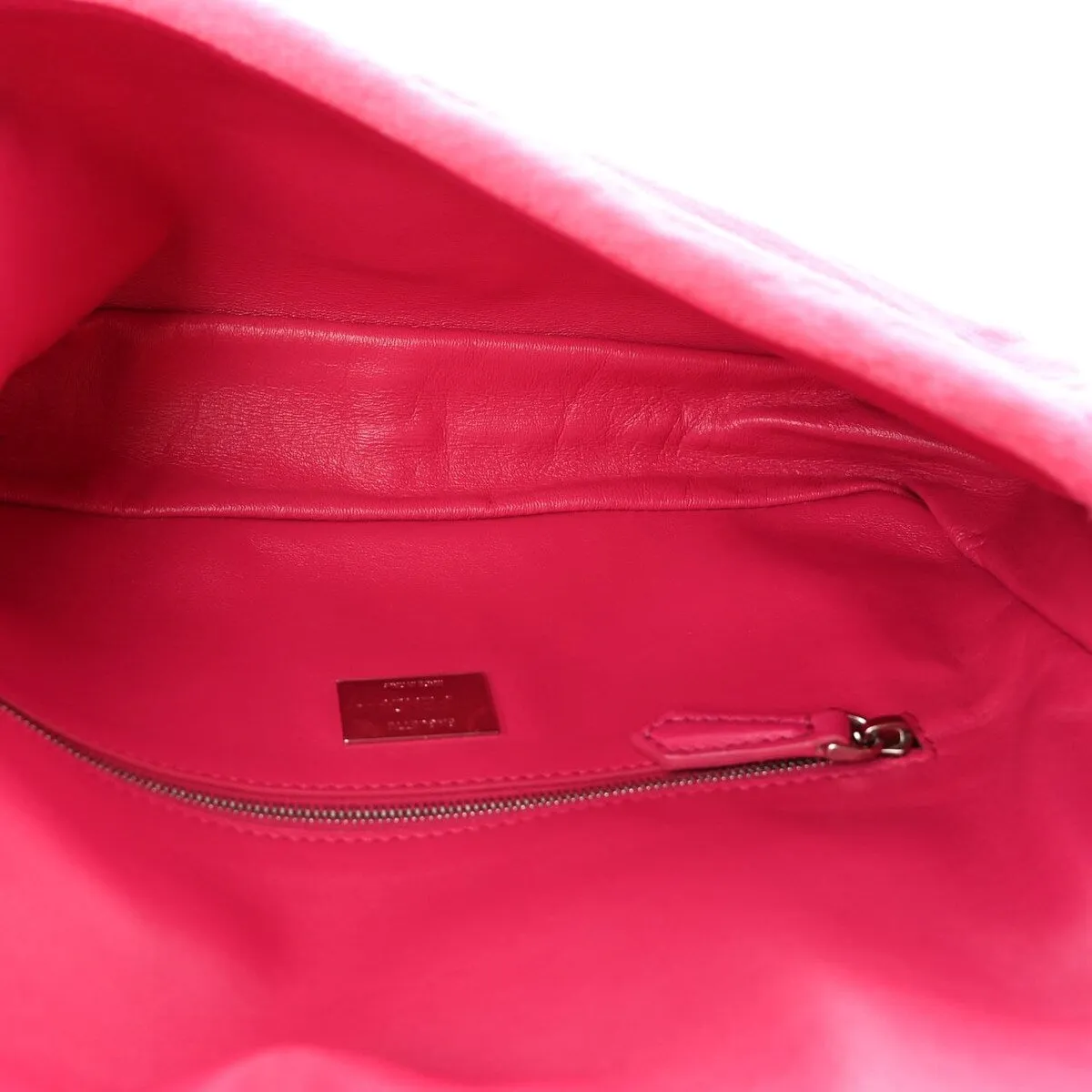 Fendi Shearling Shiny Nappa Baguette Rosa Fluo (Pre-Owned) - One Size sold by Zulily product image thumbnail 5