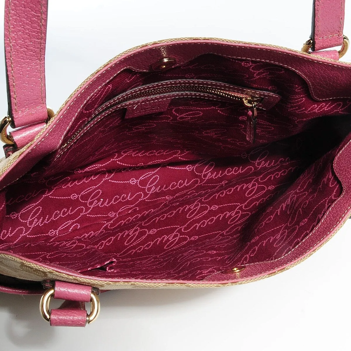 Gucci Charmy Shoulder Bag GG Canvas (Pre-Owned) - One Size sold by Zulily product image thumbnail 5