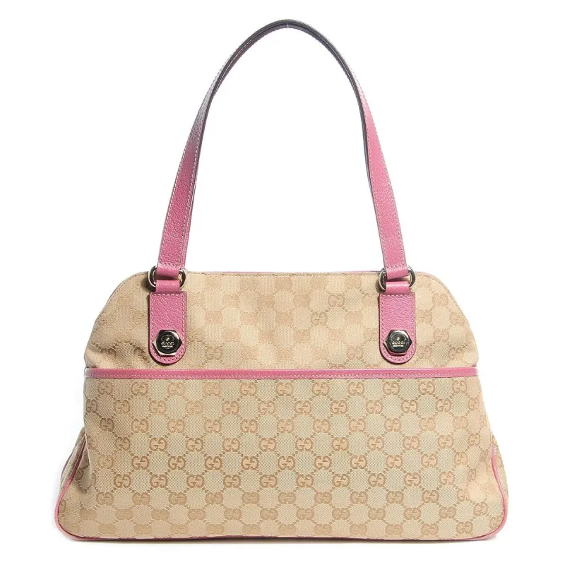 Gucci Charmy Shoulder Bag GG Canvas (Pre-Owned) - One Size sold by Zulily