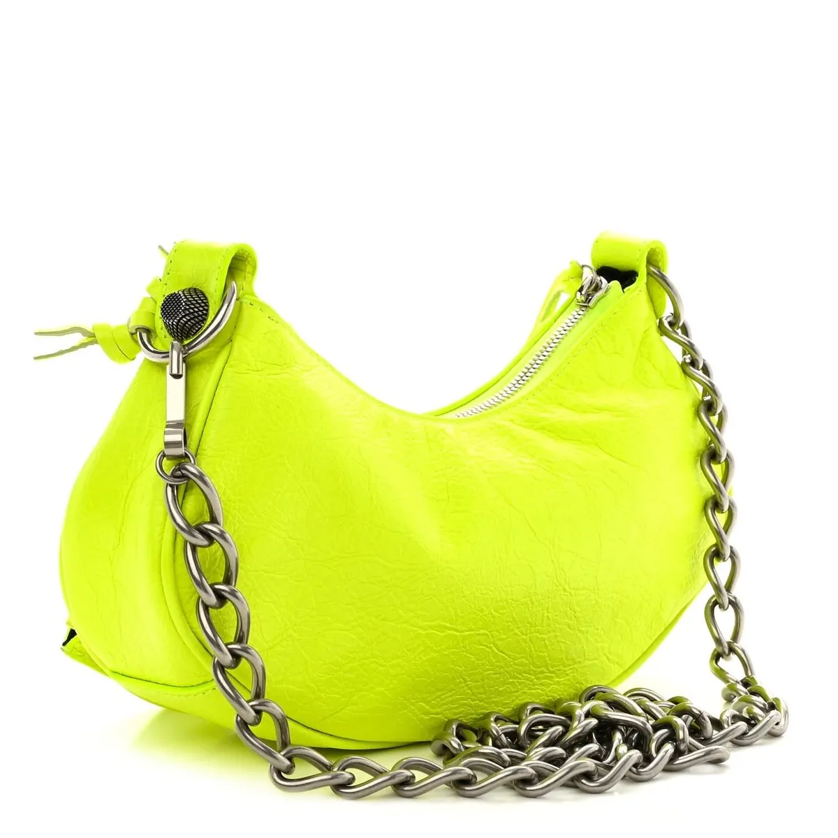 Balenciaga Agneau Arena Le Cagole Chain Shoulder Bag XS Black (Pre-Owned) - Extra Small sold by Zulily product image thumbnail 3