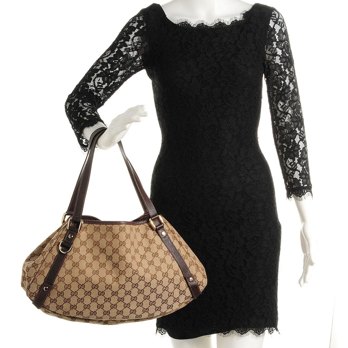 Gucci Abbey Shoulder Bag GG Canvas (Pre-Owned) - One Size sold by Zulily product image thumbnail 2