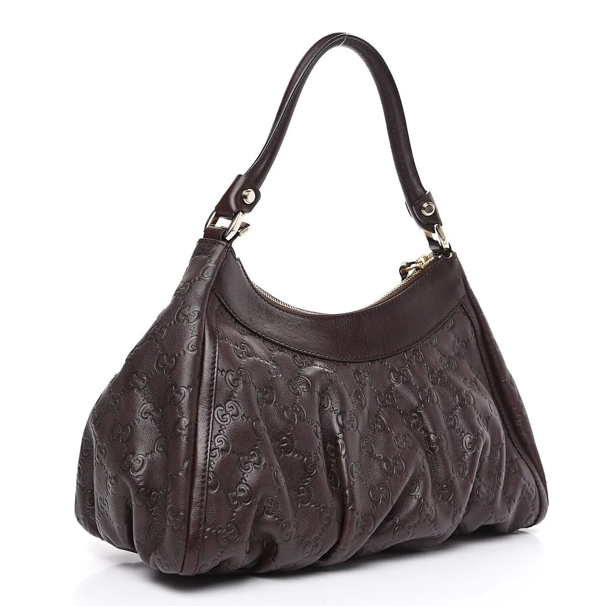 Gucci Abbey Hobo Bag Guccissima Shoulder Bag (Pre-Owned) - One Size sold by Zulily product image thumbnail 2